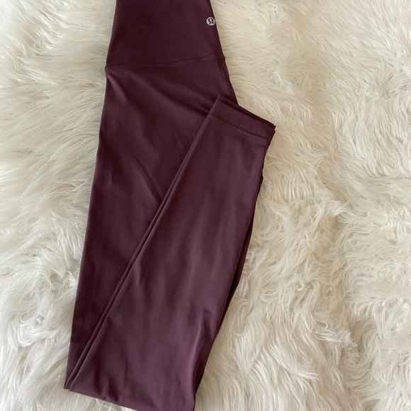 Lululemon Sz6 Wunder Under Tight Hi Rise 28” VGUC - Picture 5 of 6